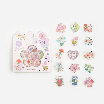 BGM Colourful Garden Stickers