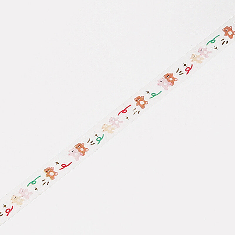 BGM Dancing Bear Washi Tape