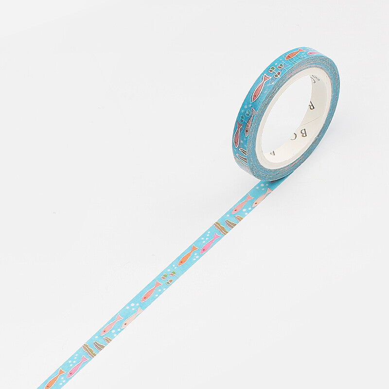 BGM Silver Seabed Washi Tape