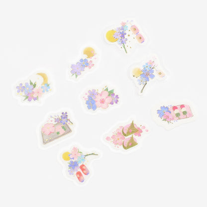 BGM Sakura Dango Stickers