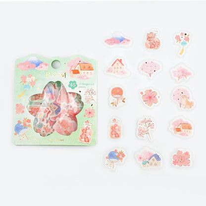 BGM Sakura Countryside Stickers