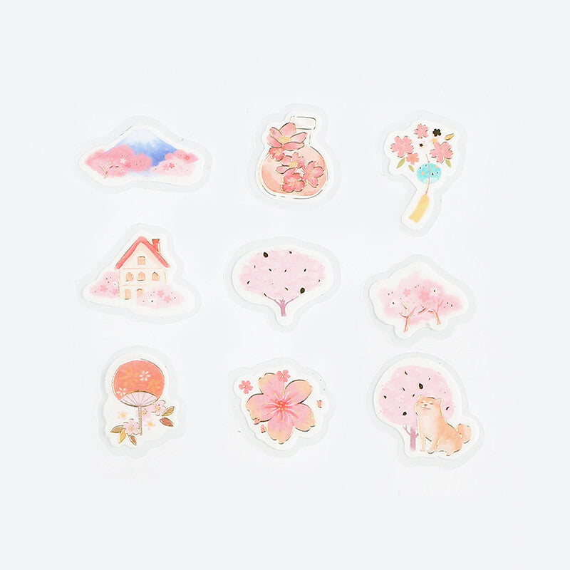 BGM Sakura Countryside Stickers