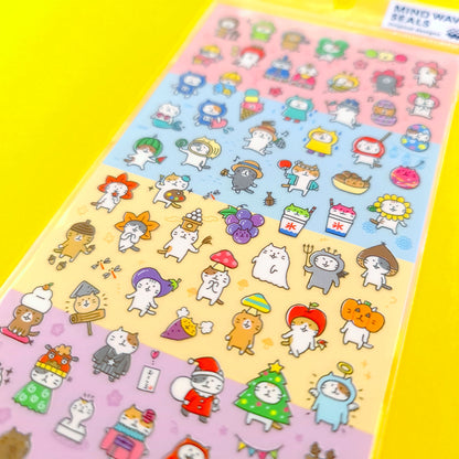 Cat Celebrations Sticker Sheet