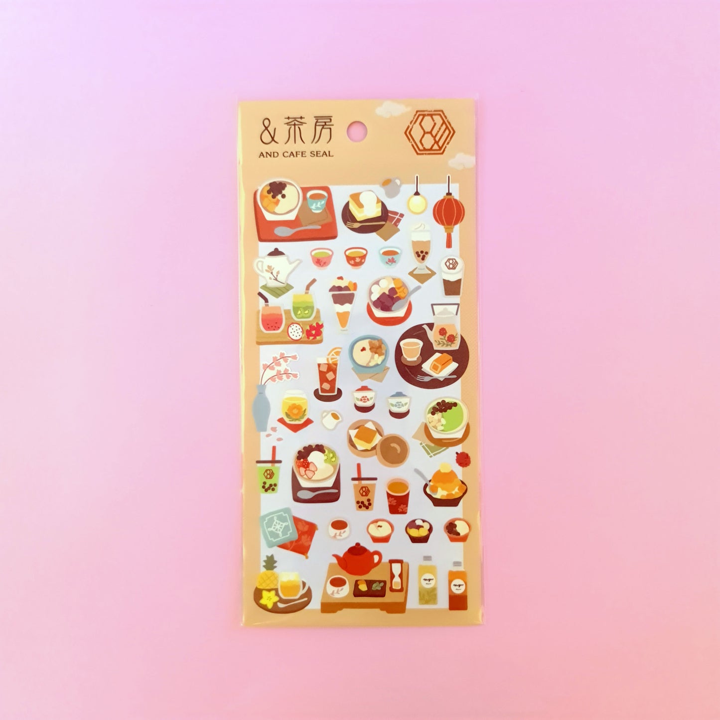 Cafe Snacks Sticker Sheet