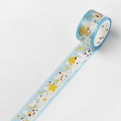 BGM Sleepy Time Cat Washi Tape