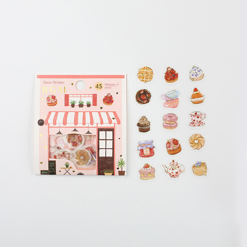 BGM Afternoon Tea Stickers