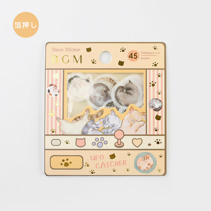 BGM Cat Nap Stickers