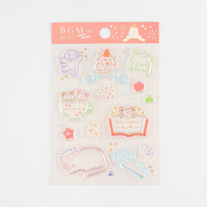 BGM Fluffy Land Stamps