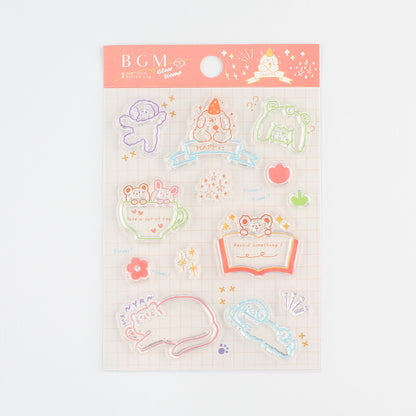 BGM Fluffy Land Stamps