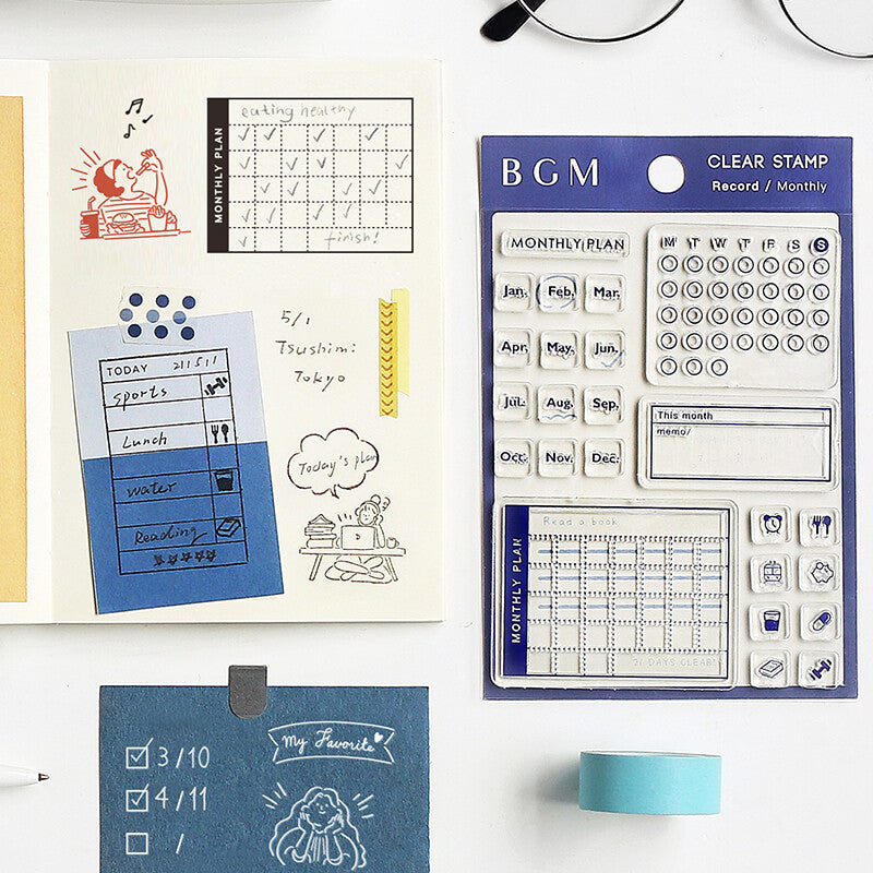 BGM Planner Stamps